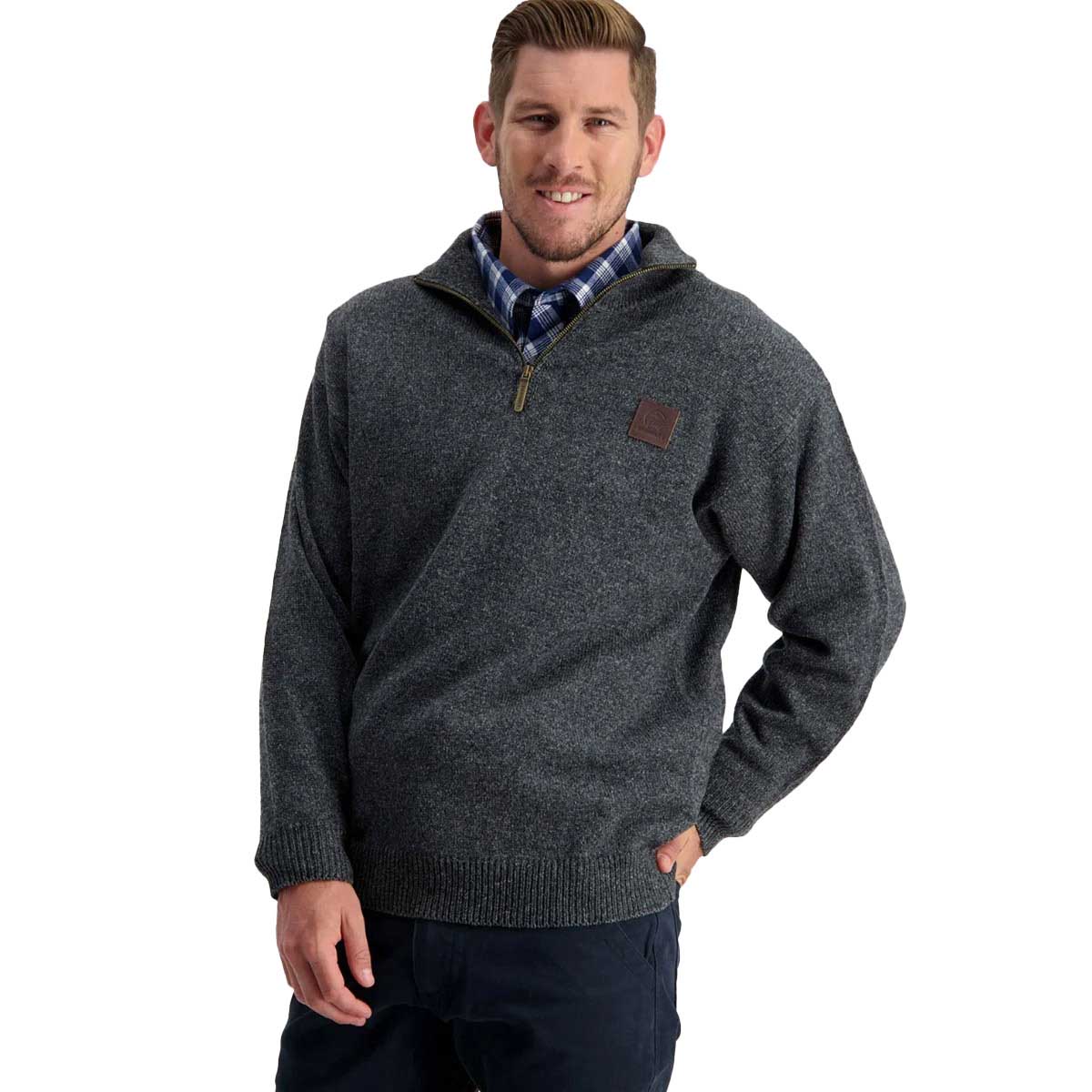 Swanndri Mariner Zip Neck Sweater
